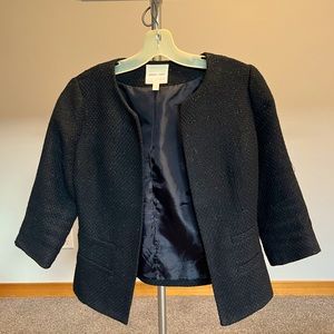 Black Cocktail jacket with sparkles